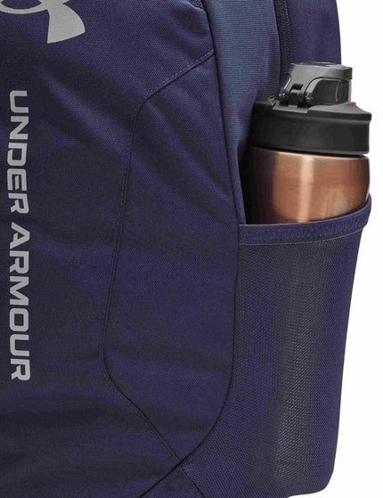 Under Armour Hustle Lite Backpack - Midnight Navy/Steelimages4- The Sports Edit