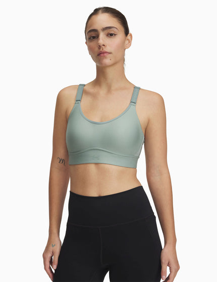 Under Armour Infinity 2.0 Mid Sports Bra - Silica Greenimages1- The Sports Edit