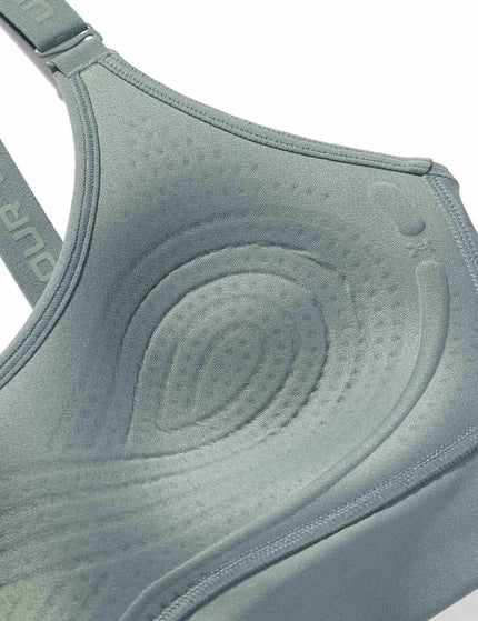 Under Armour Infinity 2.0 Mid Sports Bra - Silica Greenimage3- The Sports Edit
