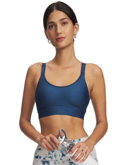 Under Armour Infinity 2.0 Mid Sports Bra - Wham Blueimages1- The Sports Edit