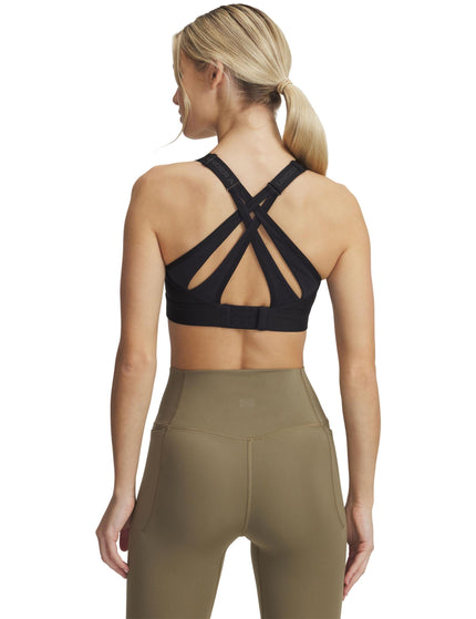 Under Armour Infinity High Strappy Sports Bra - Blackimage1- The Sports Edit