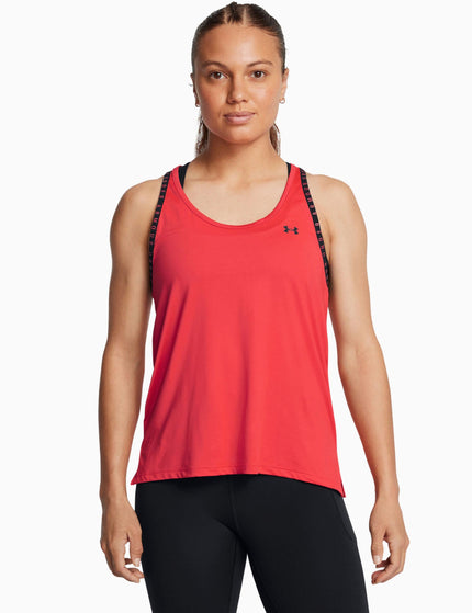 Under Armour Knockout Tank - Racer Red/Blackimage1- The Sports Edit