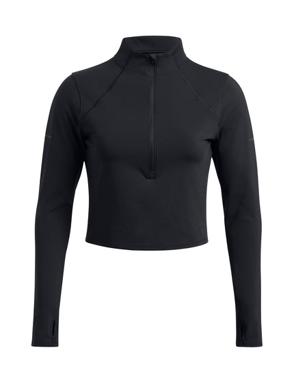 Under Armour Launch Elite 1/2 Zip - Black/Reflectiveimage3- The Sports Edit