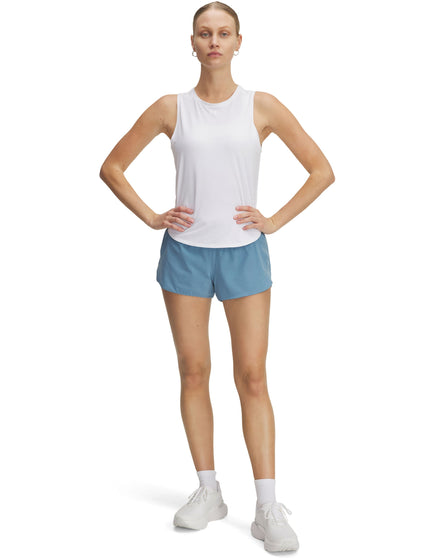 Under Armour Launch Pro 3" Shorts - Blue Smoke/Reflectiveimage4- The Sports Edit