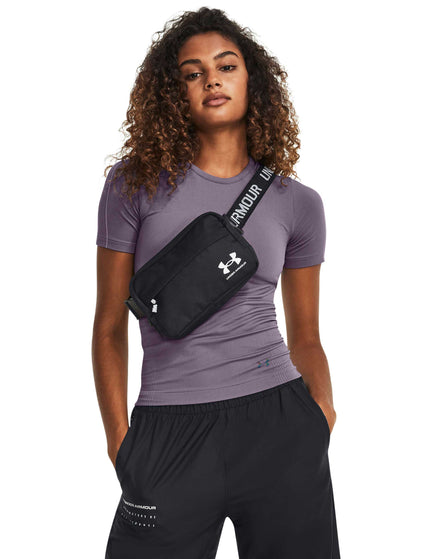 Under Armour Loudon Waist Bag Crossbody - Black/Whiteimage6- The Sports Edit