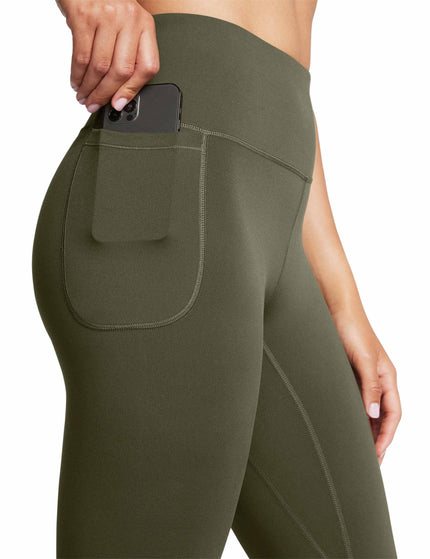 Under Armour Motion Leggings - Marine OD Green/Blackimage3- The Sports Edit