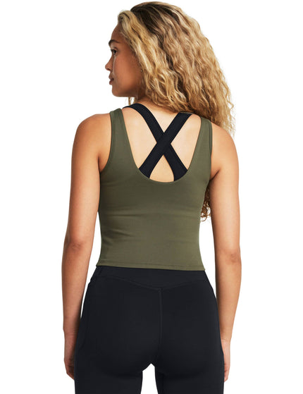 Under Armour Motion Tank - Marine OD Green/Blackimage2- The Sports Edit