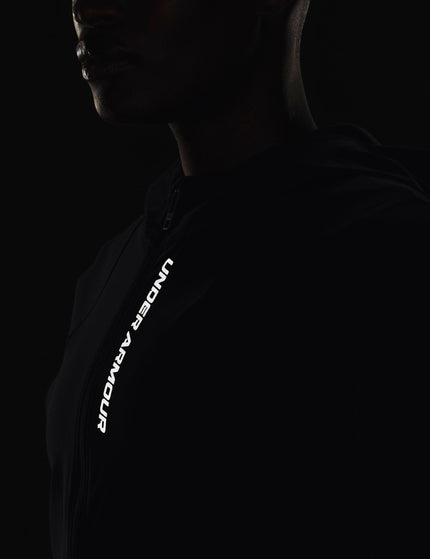 Under Armour OutRun The Storm Jacket - Black/Reflectiveimage4- The Sports Edit