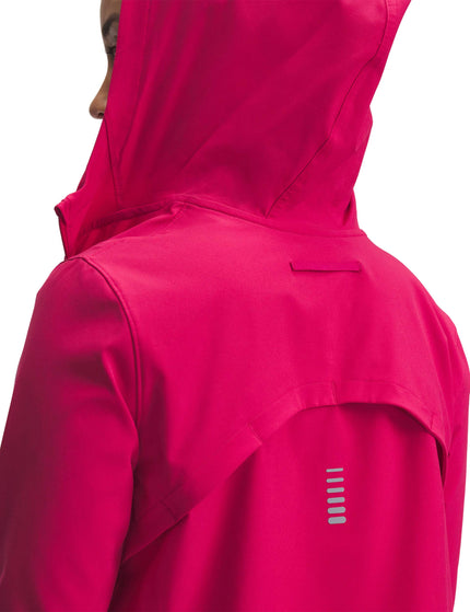 Under Armour OutRun The Storm Jacket - Shaded Fuchsia/Reflectiveimage3- The Sports Edit
