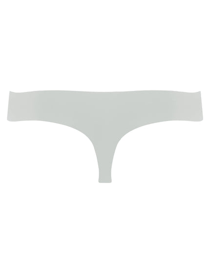 Under Armour Pure Stretch 3-Pack No Show Thong - Grey Dawn/Hydro Green/Silica Greenimage3- The Sports Edit