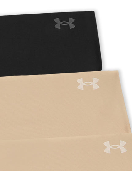 Under Armour Pure Stretch 3-Pack No Show Thong - Nude/Blackimages3- The Sports Edit