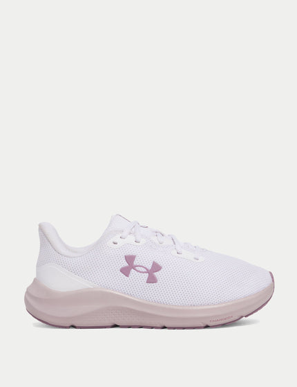 Under Armour Pursuit 4 Running Shoes - White/Purple Primeimage1- The Sports Edit