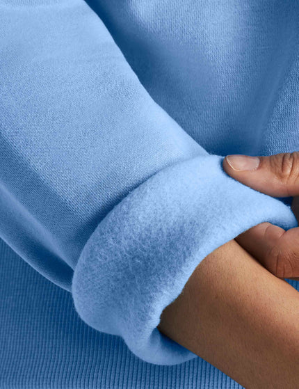 Under Armour Rival Fleece 1/2 Zip - Horizon Blueimage3- The Sports Edit