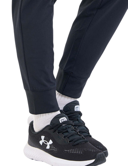 Under Armour Rival High-Rise Woven Pants - Black/Whiteimage4- The Sports Edit