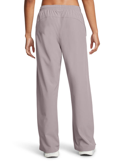 Under Armour Rival Wide Leg Pants - Tetra Greyimage2- The Sports Edit