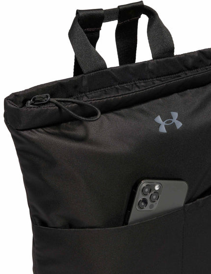 Under Armour Studio Lite Backpack - Black/Castlerockimage3- The Sports Edit