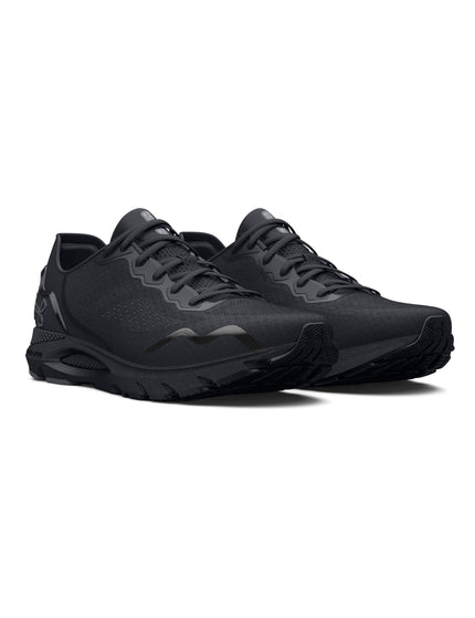 Under Armour UA HOVR Sonic 6 Running Shoes - Black/Metallic Gun Metalimage2- The Sports Edit