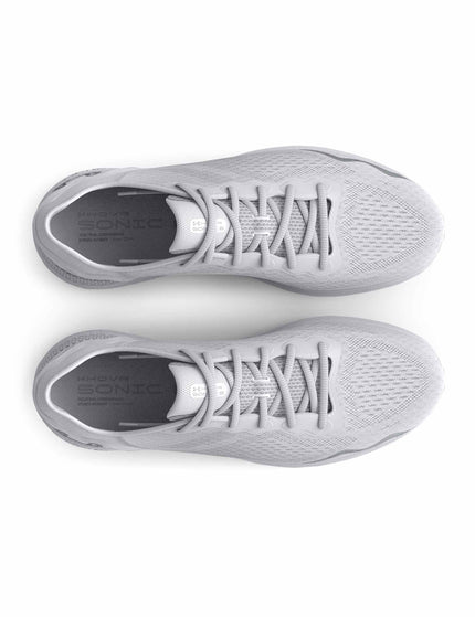 Under Armour UA HOVR Sonic 6 Running Shoes - White/Metallic Silverimage3- The Sports Edit