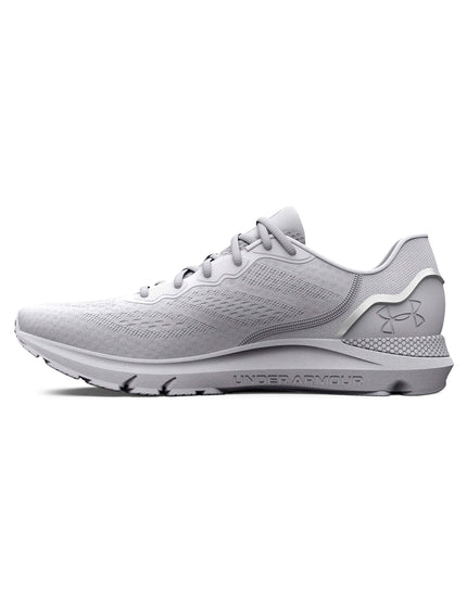 Under Armour UA HOVR Sonic 6 Running Shoes - White/Metallic Silverimage4- The Sports Edit