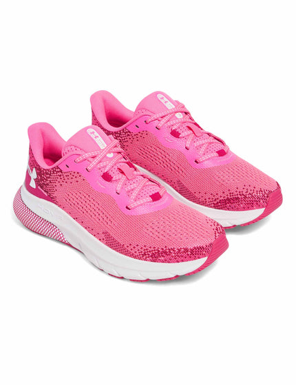 Under Armour UA HOVR Turbulence 2 Running Shoes - Aero Pink/Shaded Fuchsia/Whiteimage2- The Sports Edit