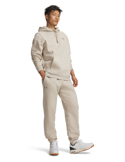 Under Armour Icon Fleece Jogger - Timberwolf Taupe Light Heather/Timberwolf Taupeimages3- The Sports Edit