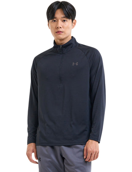 Under Armour Tech 2.0 1/2 Zip - Black/Charcoalimages1- The Sports Edit