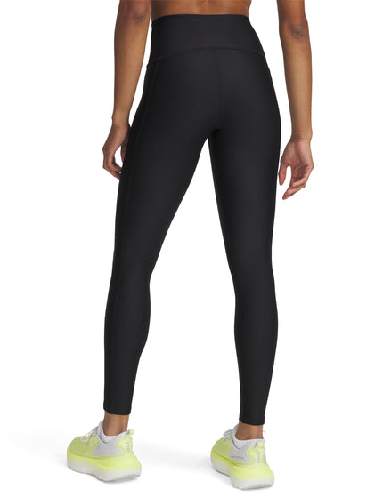 Under Armour UA Tech Branded Leggings - Black/Mod Greyimage2- The Sports Edit