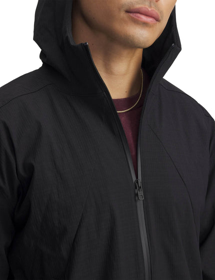 Under Armour Unstoppable Text Woven Jacket - Black/Blackimage3- The Sports Edit