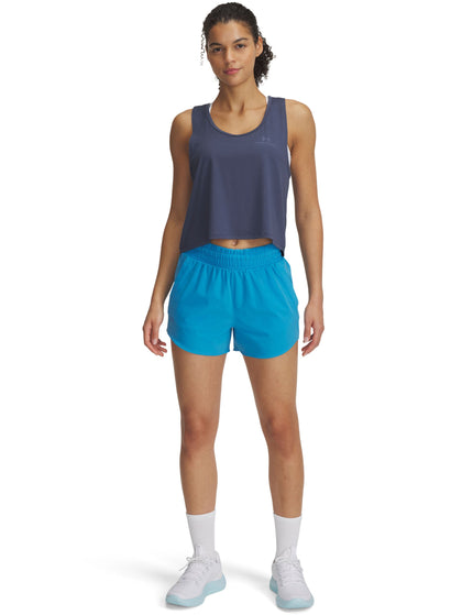 Under Armour Vanish 3" Shorts - Ether Blueimage4- The Sports Edit