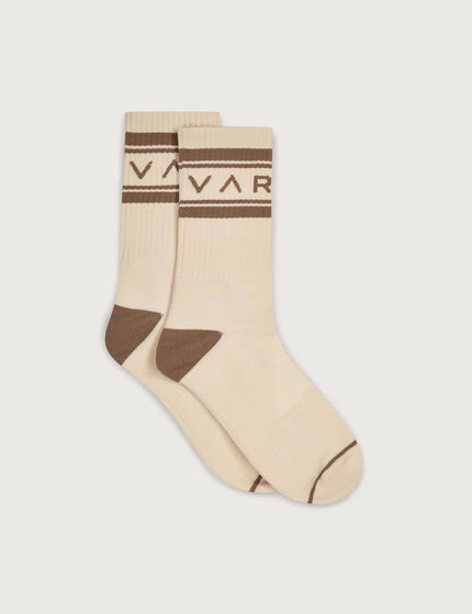 Varley Astley Active Sock - Birch/Desert Taupeimages1- The Sports Edit