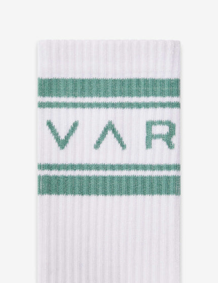 Varley Astley Active Sock - White/Cool Sageimage2- The Sports Edit