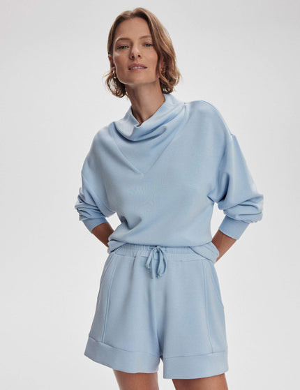 Varley Atrium High Waisted Short 4.5" - Cashmere Blueimages3- The Sports Edit