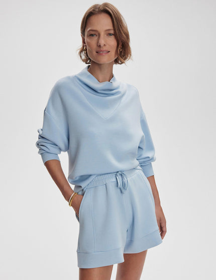 Varley Atrium High Waisted Short 4.5" - Cashmere Blueimages4- The Sports Edit