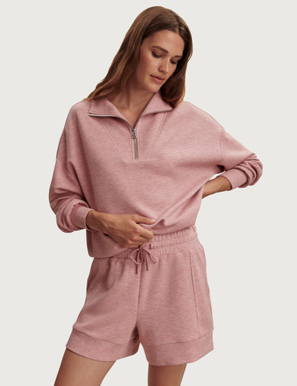 Varley Atrium High Waisted Short 4.5" - Rose Marlimages4- The Sports Edit