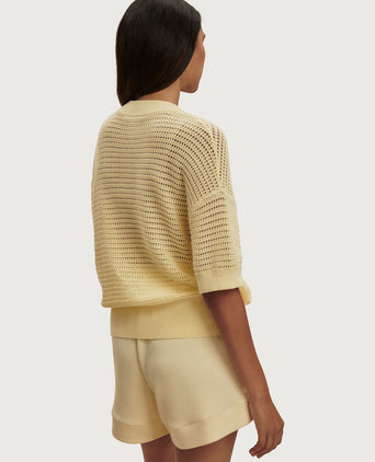 Callie Knit Top - Anise Flower