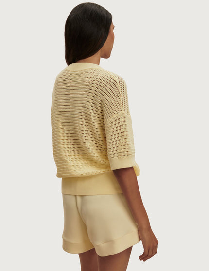 Varley Callie Knit Top - Anise Flowerimages2- The Sports Edit