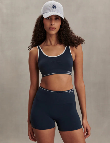 Varley Chihiro Seamless Short 4" - Blue Nightsimages3- The Sports Edit