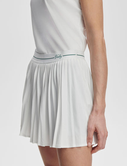 Varley Clemency Mid Rise Skort 13.5" - Whiteimages2- The Sports Edit