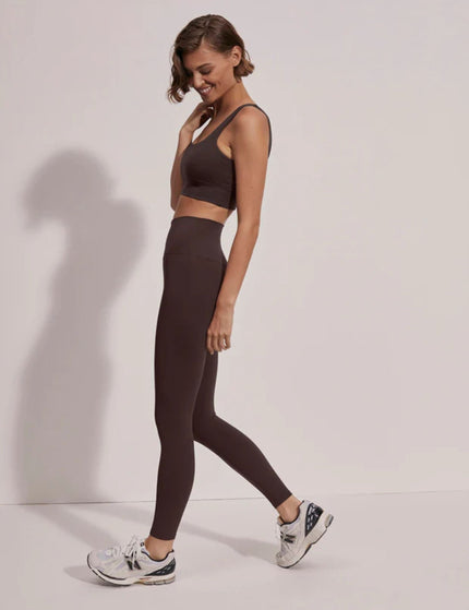 Varley FreeSoft High Waisted Legging 25 - Coffee Beanimage3- The Sports Edit