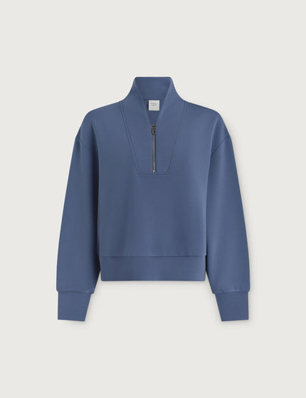 Varley Davidson Sweat - Bijou Blueimages8- The Sports Edit