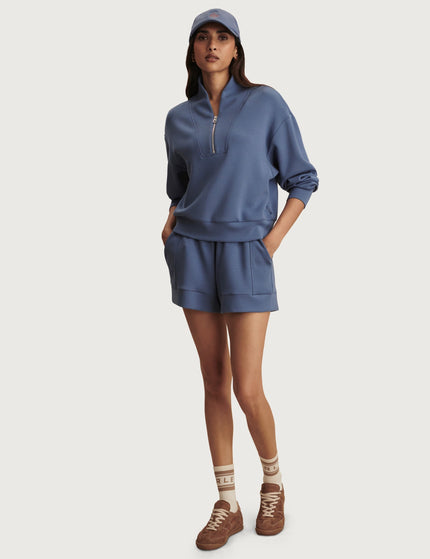 Varley Davidson Sweat - Bijou Blueimages7- The Sports Edit