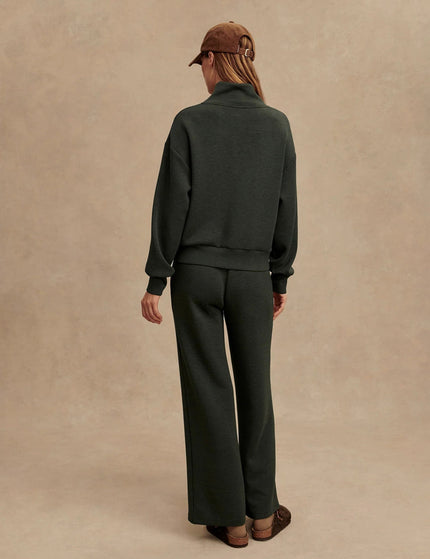 Varley Davidson Sweat - Olive Marlimages4- The Sports Edit