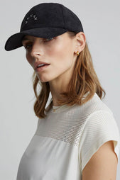 Varley Franklin Cap - Black/Ivoryimage2- The Sports Edit