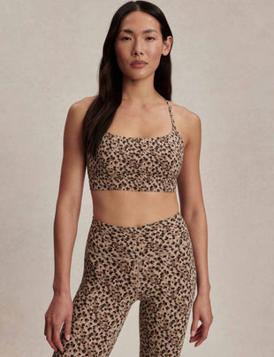 FreeSoft Harley Bralette - Coffee Quartz Cheetah