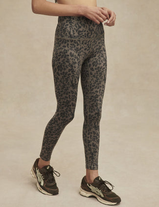 FreeSoft High Waisted Legging 25 - Brown Contrast Cheetah