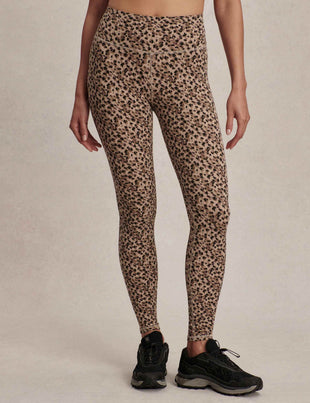 FreeSoft High Waisted Legging 25 - Coffee Quartz Cheetah
