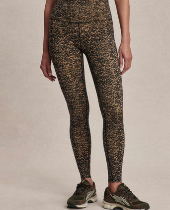 FreeSoft High Waisted Legging 25 - Prairie Sand Cheetah
