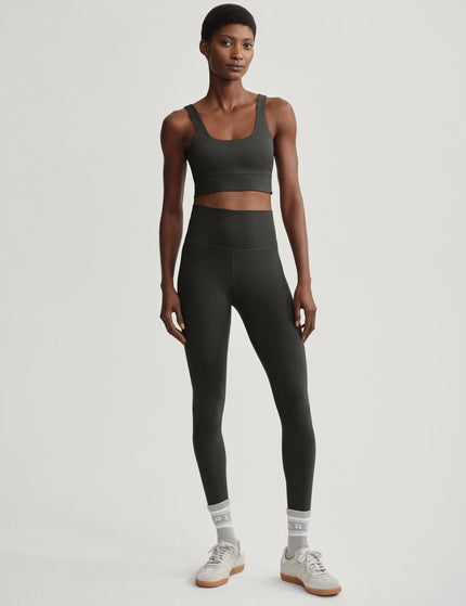 Varley FreeSoft High Waisted Legging 25 - Dark Resin Greenimage3- The Sports Edit