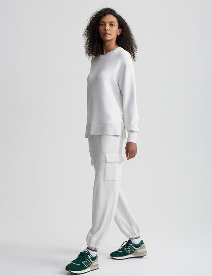 Varley Gabriella Sweat - Ivory Marlimages7- The Sports Edit