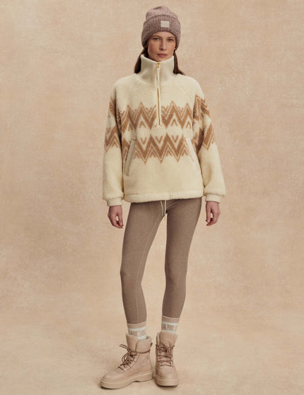 Varley Hendrik Half-Zip Sherpa - Egretimages7- The Sports Edit